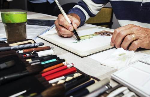 Fred. Olsen Cruise Lines, Balmoral, The Olsen Art Studio 1.jpg